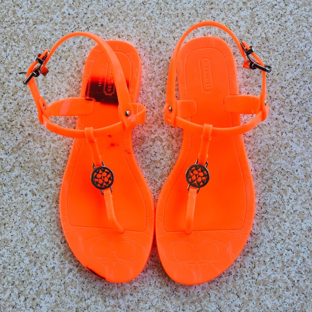 Coach Jelly Sandals